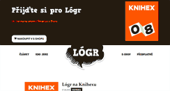 Desktop Screenshot of logrmagazin.cz